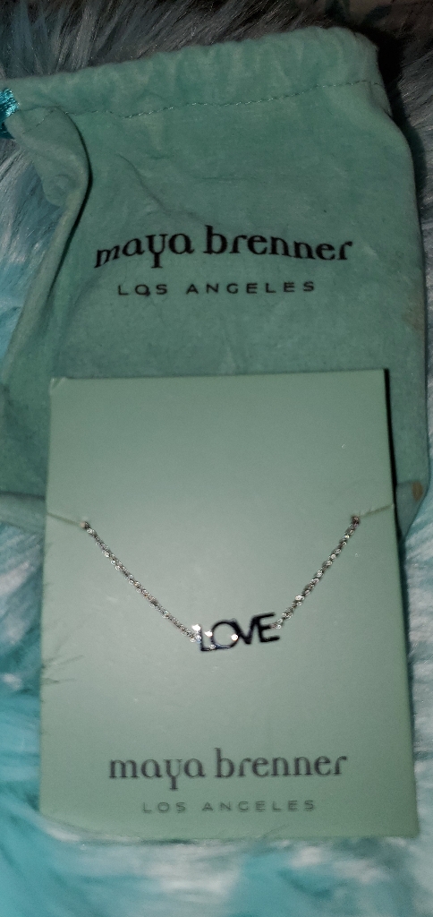 Maya Brenner Love Necklace * Never Worn *